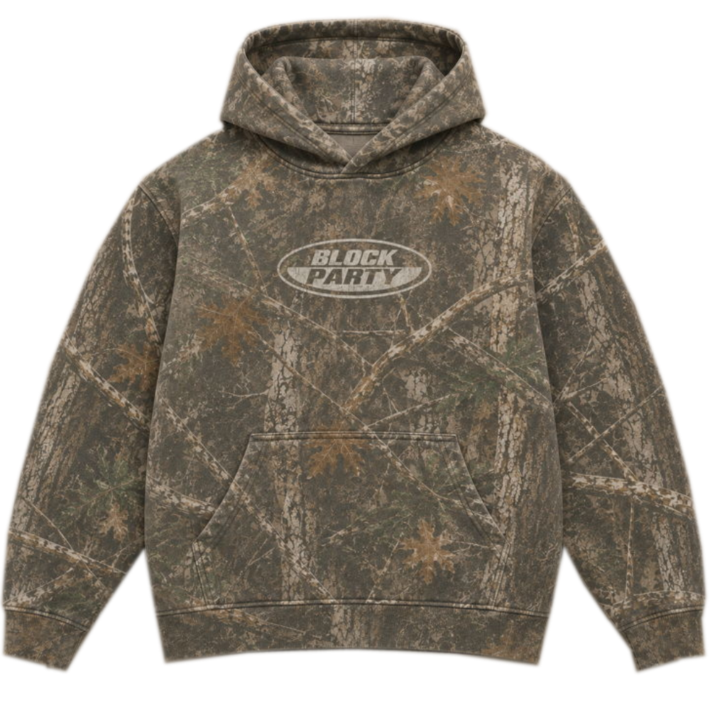 Camo Block Party Hoodie